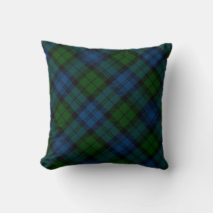 Plaid Groene Kerst Feestdagen Rustieke Tartan Kussen