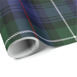 Plaid Groene Rustieke Clan Mackenzie Tartan Cadeaupapier