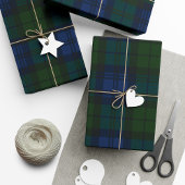 Plaid Groene Rustieke Clan MacKenzie Tartan Cadeaupapier