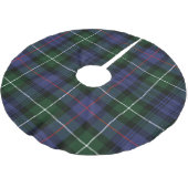 Plaid Groene Rustieke Clan Mackenzie Tartan Kerstboom Rok (Gekanteld)