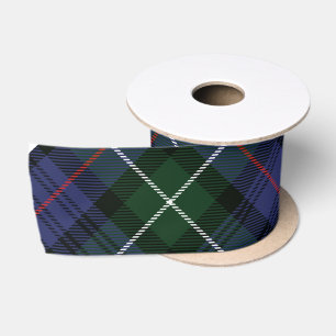 Plaid Groene Rustieke Tartan Satijnen Lint