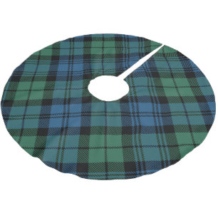 Plaid Groene Rustieke Vakantie Campbell Tartan Kerstboom Rok