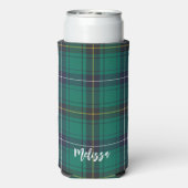 Plaid Henderson Plaid Groene Tartan Seltzer Blikjeskoeler (Seltzer Achterkant)