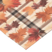 Plaid Herfst Herfstbladeren Tafelkleed (Gekanteld)