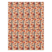 Plaid Herfst Herfstbladeren Tafelkleed (Voorkant)