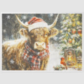 Plaid Highlander Tissuepapier (Voorkant)