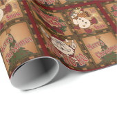 Plaid Holiday Cadeaupapier (Rol Hoek)