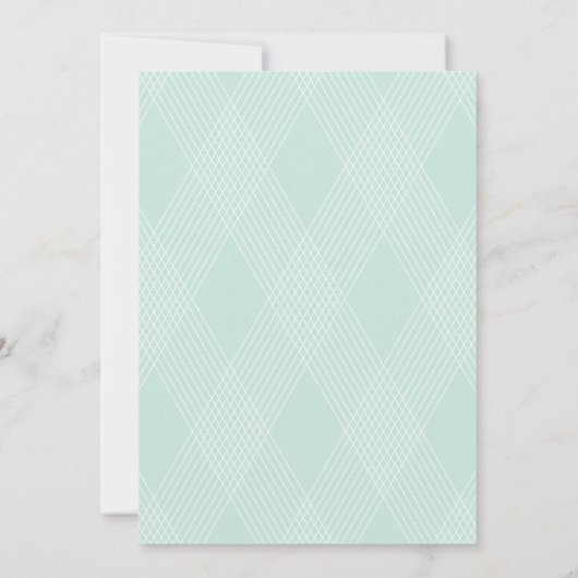 Plaid-ish moderne bruiloft uitnodigingen (Achterkant)