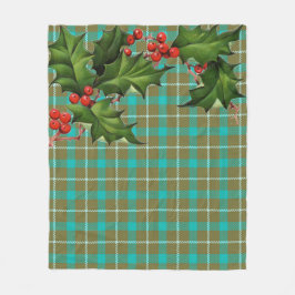 PLAID-kerstdeken Fleece Deken