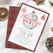 Plaid Kerstfeest Elegant Stewart Tartan Kaart