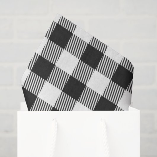 Plaid Kerstmis Holly Ho! Ho! Ho! Holiday Cheer Tissuepapier (Cadeauzakje)