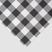 Plaid Kerstmis Holly Ho! Ho! Ho! Holiday Cheer Tissuepapier (Detail)