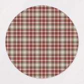 Plaid Labels (Design 1)