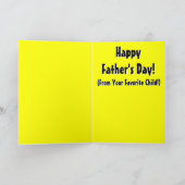 Plaid Man Vaderdag Kaart (Binnen)