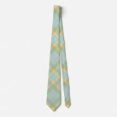 Plaid Mannen Stropdas - Multi Spring Kleuren {S2D1 (Voorkant)