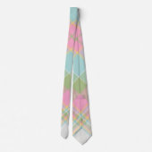 Plaid Mannen Stropdas - Multi Spring Kleuren {S2D2 (Achterkant)