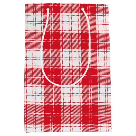 Plaid Medium Cadeauzakje (Voorkant)