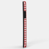 Plaid Minimalistische Kerstmis Case-Mate iPhone Case (Achterkant/rechts)