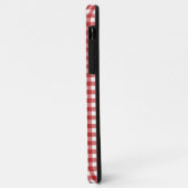 Plaid Minimalistische Kerstmis Case-Mate iPhone Case (Achterkant/links)