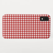 Plaid Minimalistische Kerstmis Case-Mate iPhone Case (Achterkant (horizontaal))