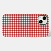 Plaid Minimalistische Kerstmis Case-Mate iPhone Case (Achterkant (horizontaal))