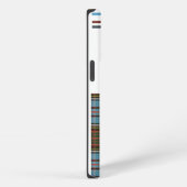 Plaid Monogram Schrift Clan Anderson Tartan iPhone Hoesje (Rechterkant)