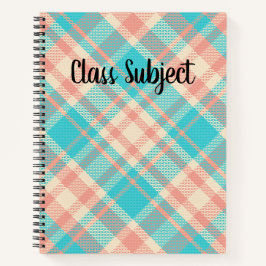  plaid notitieboek