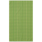 Plaid Ontwerp Groene Tonen Tafelkleed (Voorkant)