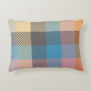 Plaid or tartan vintage abstract, home decor, back accent kussen