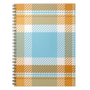 Plaid or tartan vintage is background or texture i notitieboek