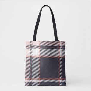 Plaid or tartan vintage is background or texture i tote bag