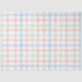 Plaid Pasen Serie Design #3 Tissuepapier (Voorkant)