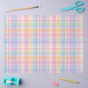 Plaid Pasenserie ontwerp #10 Tissuepapier