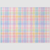 Plaid Pasenserie ontwerp #10 Tissuepapier (Voorkant)