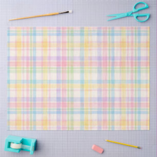 Plaid Pasenserie ontwerp #12 Tissuepapier