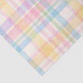 Plaid Pasenserie ontwerp #12 Tissuepapier (Detail)