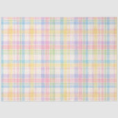 Plaid Pasenserie ontwerp #12 Tissuepapier (Voorkant)