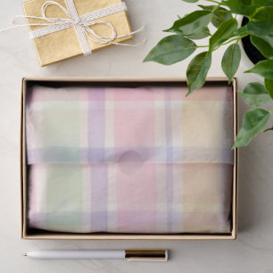 Plaid Pasenserie ontwerp #14 Tissuepapier