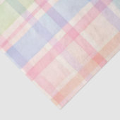 Plaid Pasenserie ontwerp #14 Tissuepapier (Detail)