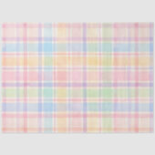 Plaid Pasenserie ontwerp #14 Tissuepapier (Voorkant)