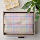 Plaid Pasenserie ontwerp #15 Tissuepapier (Geschenk)