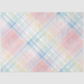 Plaid Pasenserie ontwerp #16 Tissuepapier (Voorkant)