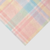 Plaid Pasenserie ontwerp #19 Tissuepapier (Detail)