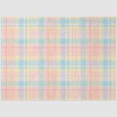Plaid Pasenserie ontwerp #19 Tissuepapier (Voorkant)