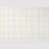 Plaid Pasenserie ontwerp #2 Tissuepapier (Voorkant)