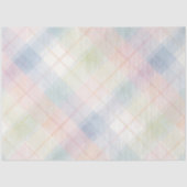 Plaid Pasenserie ontwerp #5 Tissuepapier (Voorkant)