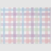 Plaid Pasenserie Ontwerp #9 Tissuepapier (Voorkant)