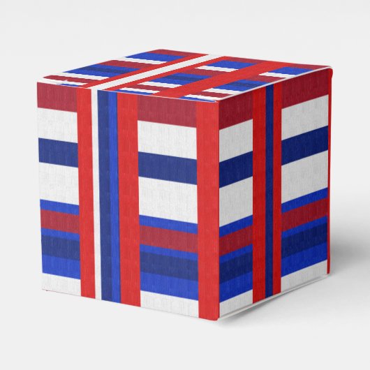 Plaid Patriot Bedankdoosjes (Voorkant Zijde)