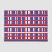 Plaid Patriot Tissuepapier (Voorkant)