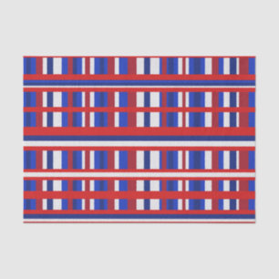 Plaid Patriot Tissuepapier